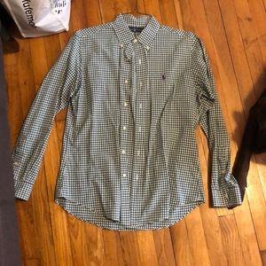Grab plaid button down Ralph Lauren